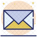 Courrier Message Electronique Correspondance Ecrite Icône