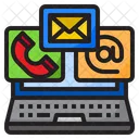 Email Phone Call Icon