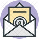 Email Open Mail Icon