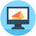 Email Screen Sending Icon
