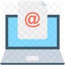 Email Marketing Laptop Icon