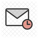 Mail Letter Time Icon