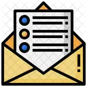 Email Satisfaction Envelope Icon