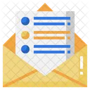 Email Satisfaction Envelope Icon