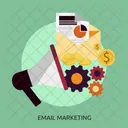 Email Marketing Process Icon