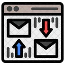 Email Inbox Search Marketing Icon