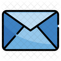 Email Icon Download in Colored Outline Style