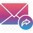 Email Envelope Forward Icon