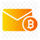 Email Digital Money Cryptocurrency Icon