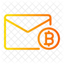 Email Digital Money Cryptocurrency Icon