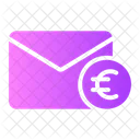 Email Earning Euro Icon