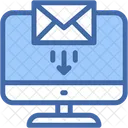 Email Communications Online Service Icon