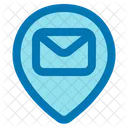 Email Location Map Icon