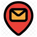 Email Location Map Icon