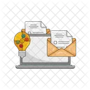 Email Laptop Mail Icon