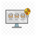 Email Computer Business Icon