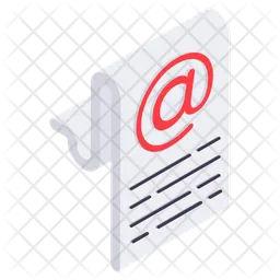 Email Address Page  Icon