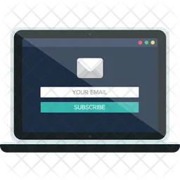 Email Adress on the Notebook  Icon
