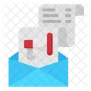 Email Advertising Megaphone Icon