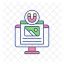 Email advertising campaign  Icon