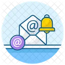 Email Alert Message Notification Message Bell Icon