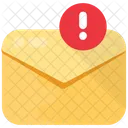 Email Caution Alert Icon
