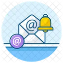Alerta De E Mail Notificacao De Mensagem Sino De Mensagem Ícone