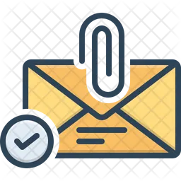 Email Attachment  Icon