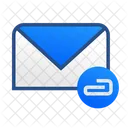 Email Attachment Correspondence Email Icon