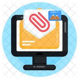 Email Attachment  Icon