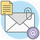 Email Attachment  Icon