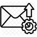 이메일 마케팅 이메일 마케팅 아이콘