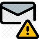 Aviso Por E Mail Alerta Por E Mail Elemento De E Mail Ícone