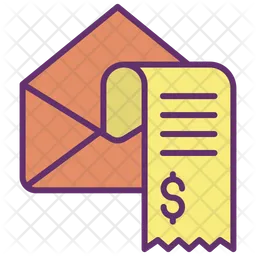 Email Bills  Icon