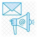 Email Branding Megaphone Icon
