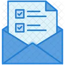 Email Checklist  Icon