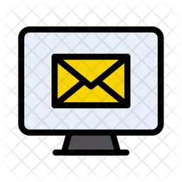 Email Computer  Icon