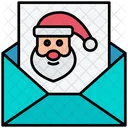 E-mail de natal  Ícone