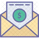 Solicitud Comercial Correo Electronico Comercial Carta Comercial Icono