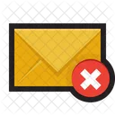 Email Delete Mail Icon
