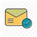 Email Deliverd Delievered Envelope Icon