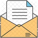 Documento de e-mail  Ícone