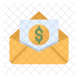 Email dollar  Icon