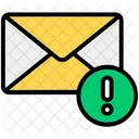 Email Error Spam Email Mail Alert Icon
