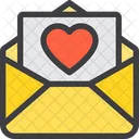 Amor E Mail Favorito Como E Mail Ícone