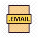 Email File Email File Format Icône