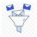 Email Filtering Icon Email Security Filtering Controls 아이콘
