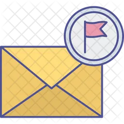 Email flag  Icon