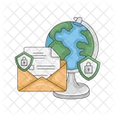 E Mail Global Correio Global Correio Internacional Icon