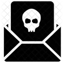 Email Hacking Infected Email Cybercrime Icon